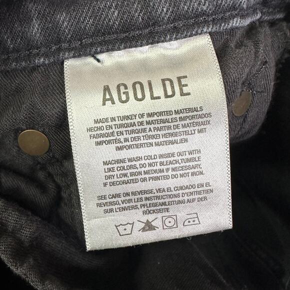 Agolde Nico High Rise Slim in Cassette Jeans Size 26 - Picture 6 of 7
